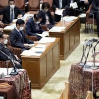 首相、感染症法改正時期示さず 画像