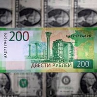ロシア通貨ルーブルが最安値更新 画像