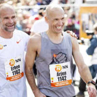 38歳ロッベン、42.195kmの初マラソン完走!そのタイムは 画像