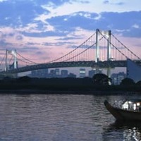 自転車でレインボーブリッジ疾走 画像