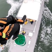 小型機不時着か、1人死亡 画像