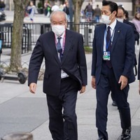 日米財務相が会談 画像