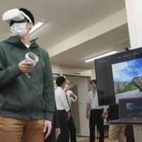 VR横断歩行シミュレーター導入 画像