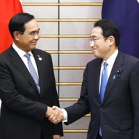 日タイ首相、現状変更に反対 画像