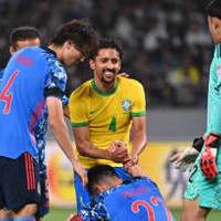 日本は韓国より手強かった…ブラジル代表DFマルキーニョスが吐露 画像