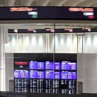 東証反落、終値422円安 画像