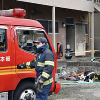 アパート火災で2人死亡、秋田 画像