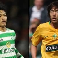 セルティックの伝説!中村俊輔と旗手怜央が「夢の対面」、スコットランドも即記事化 画像