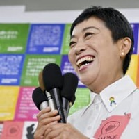 立民の辻元氏、国政返り咲き 画像