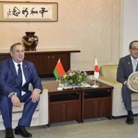ベラルーシ大使が広島訪問 画像