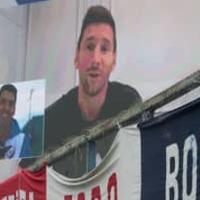 メッシ、大好きなスアレスへの愛のメッセージがおもしろい 画像