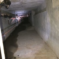 旧海軍航空隊跡に地下通路、茨城 画像