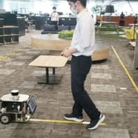 ロボット同士で地図を共有 画像