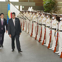 首相、パラオ大統領と会談 画像