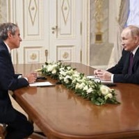 ロシア大統領、グロッシ氏と会談 画像