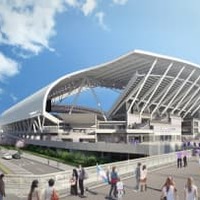 2冠を狙うサンフレッチェ広島!建設中の「3万人収容新スタジアム」は今こんな感じ 画像