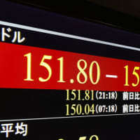円安一時151円90銭台 画像