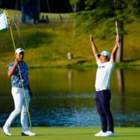 池村寛世が優勝者より拍手を浴びたスーパーショット! 300万円アップまであと10cm!? 画像