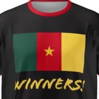 W杯敗退のカメルーン代表、歓喜の「WINNERS」Tシャツを発売する 画像