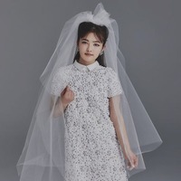 井上咲楽、初のウエディングドレス姿披露 変化した結婚観語る 画像