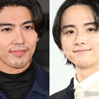 賀来賢人、板垣李光人らの“早歩き動画”オマージュに自ら反応 板垣が驚く 画像