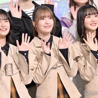 櫻坂46大沼晶保、芸人から総ツッコミ受けた一言とは？井上梨名＆増本綺良と“美文字”も披露 画像