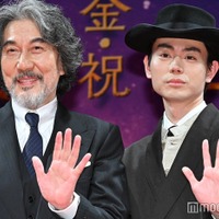 役所広司＆菅田将暉、初共演前から互いにファンだったとアピール「こんな幸せな時間はない」＜銀河鉄道の父＞ 画像