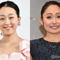 安藤美姫、浅田真央と電車車内で遭遇 再会2ショットに反響相次ぐ「すごすぎる」「びっくり」 画像