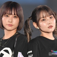 林田真尋＆佐藤ノア、肩寄せポーズでクールな表情＜札幌コレクション 2023 S／S＞ 画像