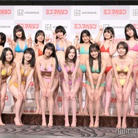 「ミスマガジン2023」ベスト16、ビキニ姿でお披露目 “日本一のサークル美女”井手美希＆「今日好き」千葉祐夕ら 画像