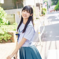 日向坂46宮地すみれ、抜群のプロポーションで魅了 念願のセーラー服姿公開 画像