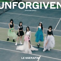 LE SSERAFIM、日本2ndシングル「UNFORGIVEN」ジャケ写&パックショット公開 画像