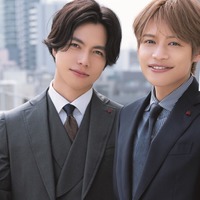 ジャニーズWEST中間淳太&重岡大毅、スーツ姿で“同僚”に「Oggi」人気連載が半年ぶり復活 画像