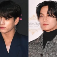 BTSジョングク&SEVENTEENミンギュ、待望の“Sevenチャレンジ”実現 衣装も揃える仲良しぶりに反響 画像