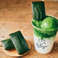 日本茶スタンド八十八良葉舎、鎌倉に誕生 「焙煎抹茶ソフト」「抹茶ラテ 鎌倉壱」など抹茶尽くし 画像