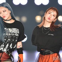 ちゃんみな「関コレ」シークレット登場 平成フラミンゴ・NICOとSEXYシミラールック<関西コレクション 2023 A/W> 画像