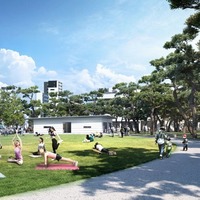 神戸の須磨海浜公園、一部園地&商業テナントを9月オープン スタバやムラスポなど5店舗 画像