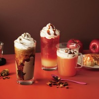 スターバックス ティー&カフェ「マロン ほうじ茶 フラペチーノ」など秋の新作第1弾が登場 画像