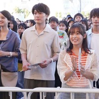 「真夏のシンデレラ」森七菜&間宮祥太朗らがサプライズ撮影 四角関係のライブデートシーン 画像
