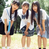 “乃木坂46公式ライバル”僕が見たかった青空・金澤亜美&須永心海&萩原心花、ミニスカ制服姿が眩しい<独占カットあり> 画像