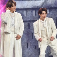 Snow Man渡辺翔太&SixTONES森本慎太郎、1番の苦労は“堂本光一とのコミュニケーション”「一生目が合わない」理由も説明<DREAM BOYS> 画像