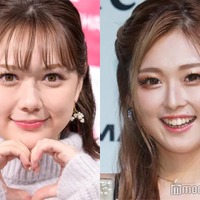 村重杏奈、ゆうちゃみとのプリクラ風ショット公開 言葉遣いにも注目集まる 画像