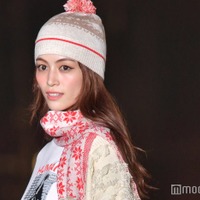 元Happiness楓、ニット帽&マフラーの冬先取りコーデが可愛い<TGC 北九州 2023> 画像