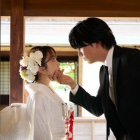 <18歳、新妻、不倫します。 第1話>煌(藤井流星)&明花(矢吹奈子)が不倫OKの“偽装結婚”新婚生活スタート 画像