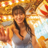 NMB48上西怜、豊満バスト溢れる セクシーな水着姿に釘付け 画像