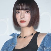池田エライザ、デニム×ブラレットを完璧着こなし「初心に戻れる」香水の思い出も<Calvin Klein グローバルイベント in TOKYO> 画像