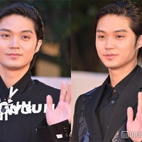 磯村勇斗、2作品でレッドカーペット闊歩 異なる衣装で魅せる<第36回東京国際映画祭> 画像