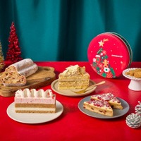 【スタバ新作メニュー】ストロベリー メリークリーム ケーキや定番シュトーレンなどホリデー気分の新フード登場 画像