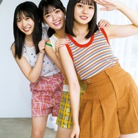 日向坂46正源司陽子・平尾帆夏・藤嶌果歩、タンクトップ&短パンで素肌際立つ 画像