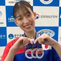 森川葵、アジア大会で金・銀・銅メダル獲得「とても嬉しい」 画像